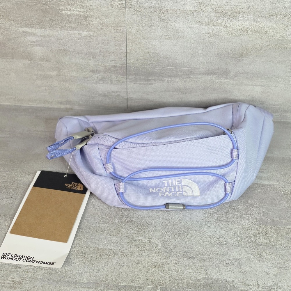 New THE NORTH FACE Jester Lumbar Purple Mint Fanny Pack Hip Bag One Size